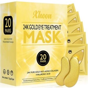 Xhoon 24K Gold Eye Mask Treatment - 20 Pairs